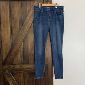 🎉 Old Navy Women's Deep Indigo Skinny Jeans